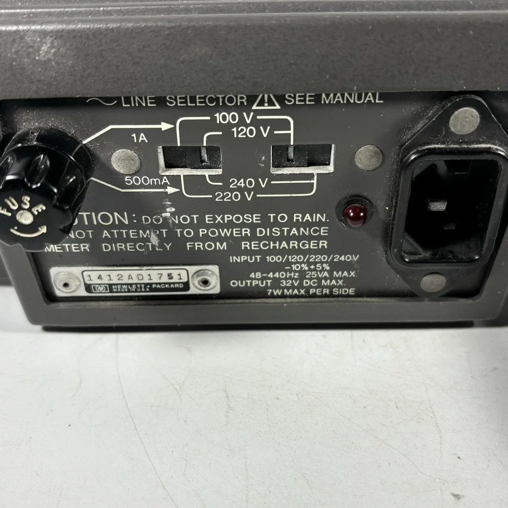 HP 11440A Recharger Power Supply‎ Charger 100/120/220/240V Vintage Tested Works